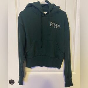 Green Haven Yoga Hoodie Size Medium